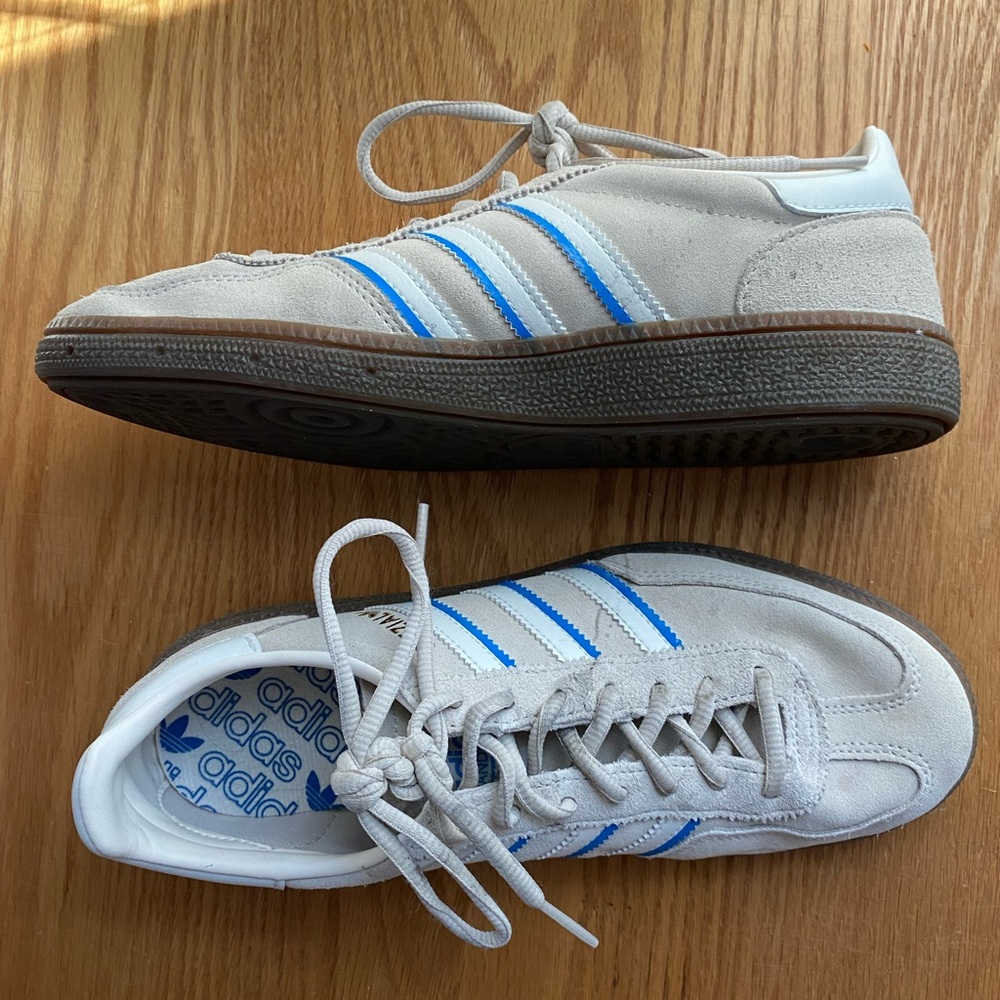 Adidas Handball Spezial ‘Aluminum Bright Blue’ Men’s Shoes